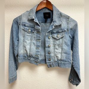 Cropped Jean Jacket